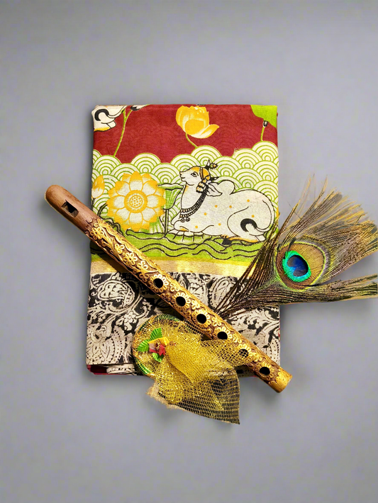 Nandini | Nellore Silk | Kalamkaari Saree