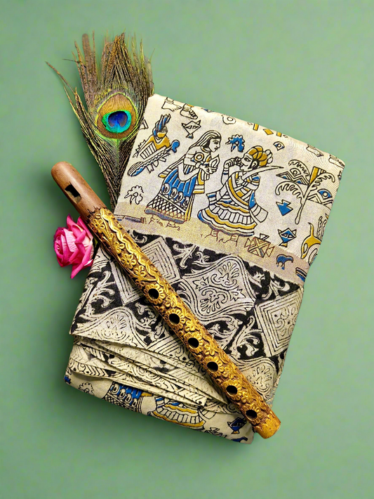 Vipani | Nellore Silk Kalamkaari Saree