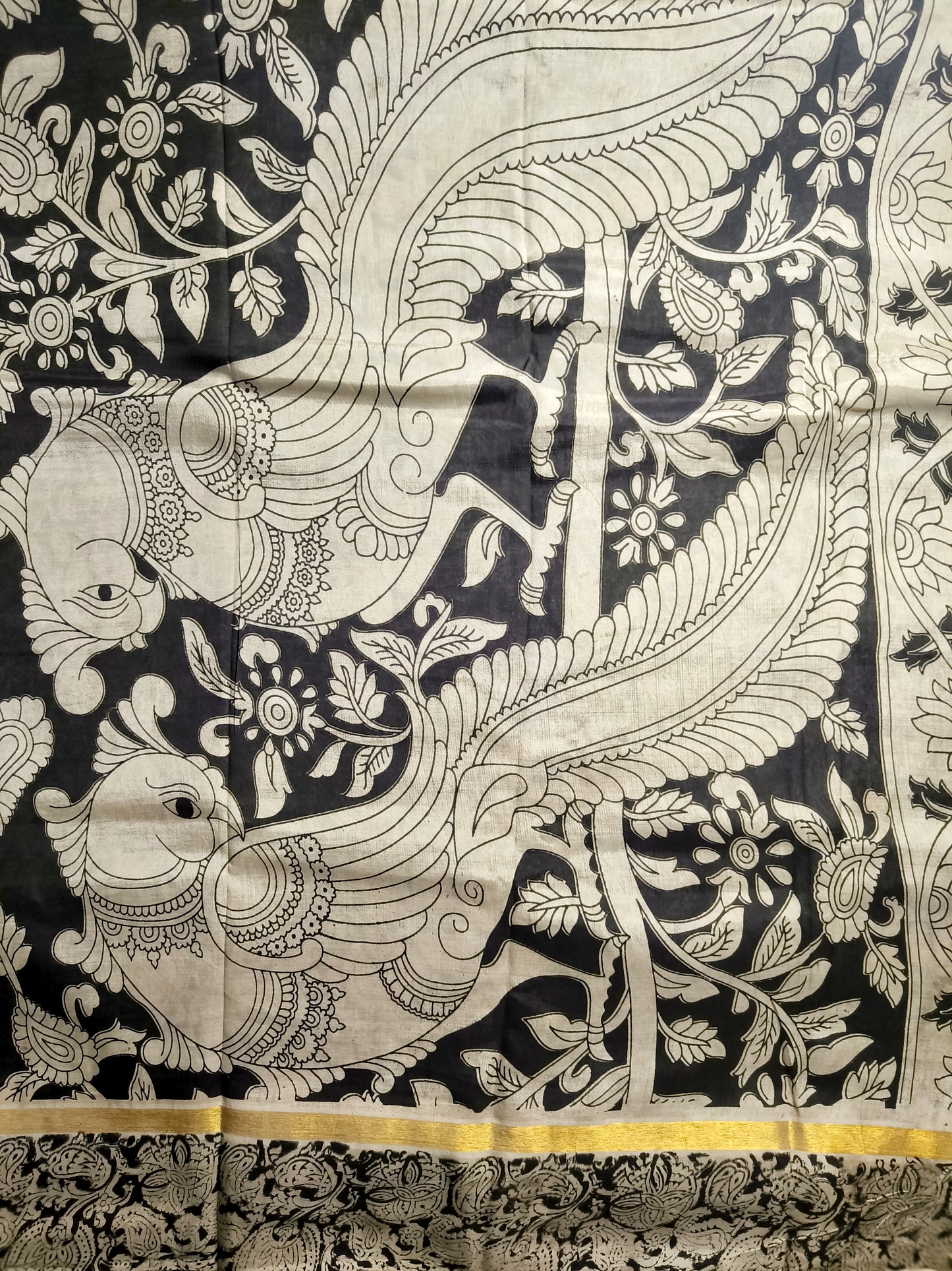 Nandini | Nellore Silk | Kalamkaari Saree