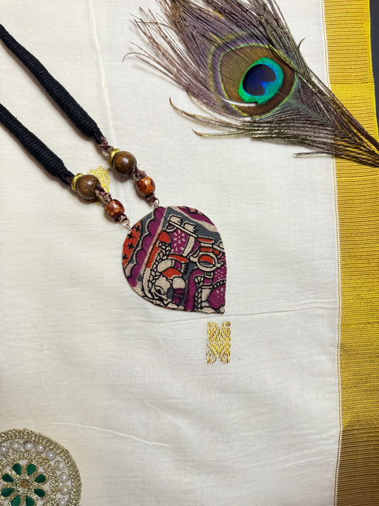 Handmade Kalamkaari Neck Piece