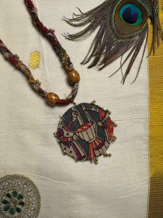 Handmade Kalamkaari Neck Piece