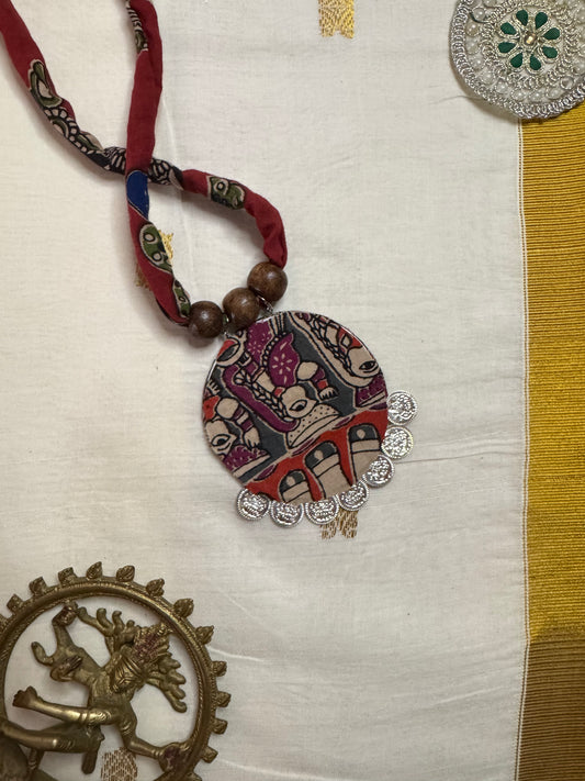 Handmade Kalamkaari Neck Piece