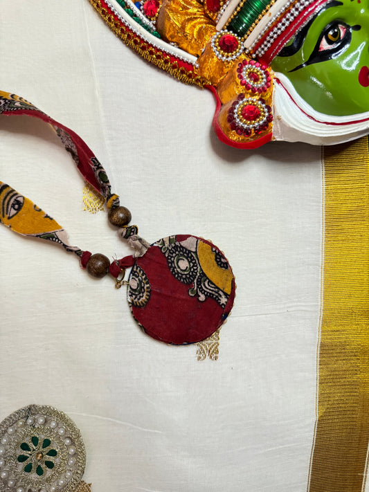 Handmade Kalamkaari Neck Piece