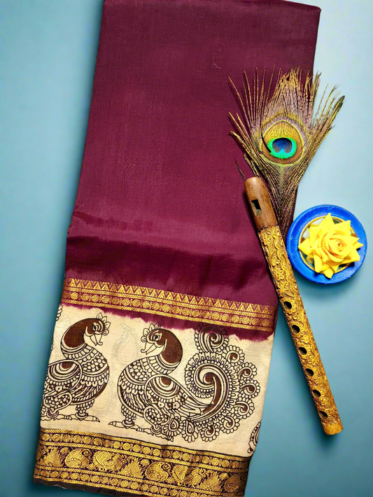 Hamsini | Bengaluru Silk | Kalamkaari Saree