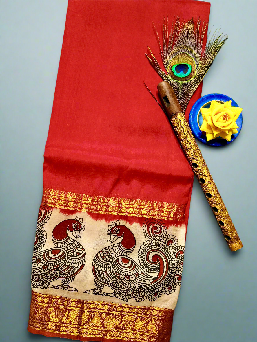 Hamsini | Bengaluru Silk | Kalamkaari Saree