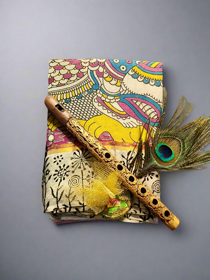 Anaamika | Nellore Silk | Kalamkaari Saree