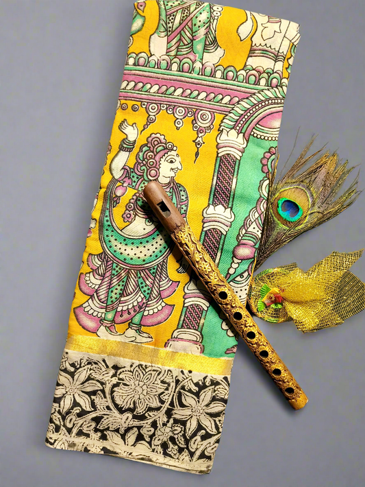Yakshagaana | Nellore Silk | Kalamkaari Saree