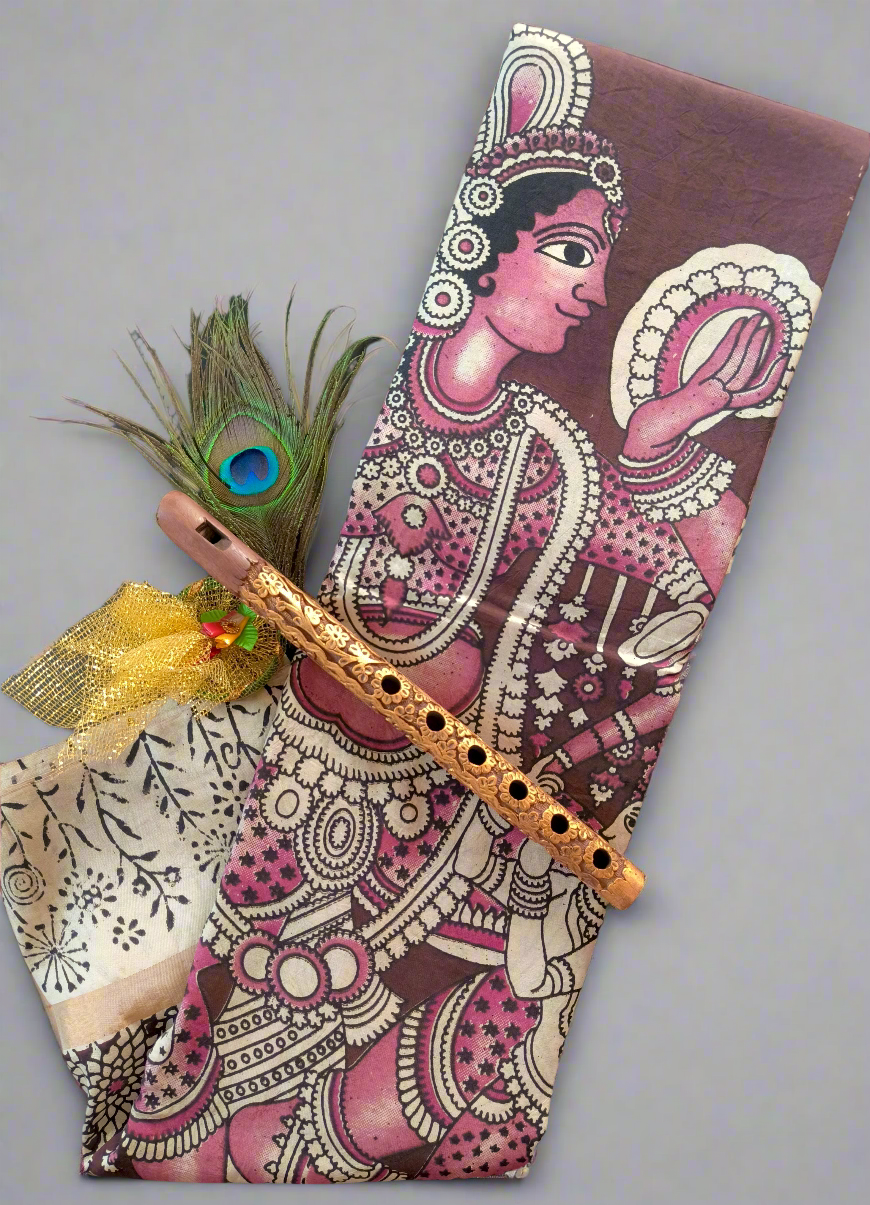 Natyabhangima | Nellore Silk Kalamkaari Saree