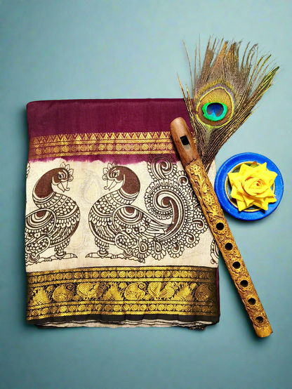 Hamsini | Bengaluru Silk | Kalamkaari Saree