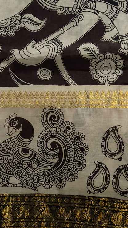 Hamsini | Bengaluru Silk | Kalamkaari Saree