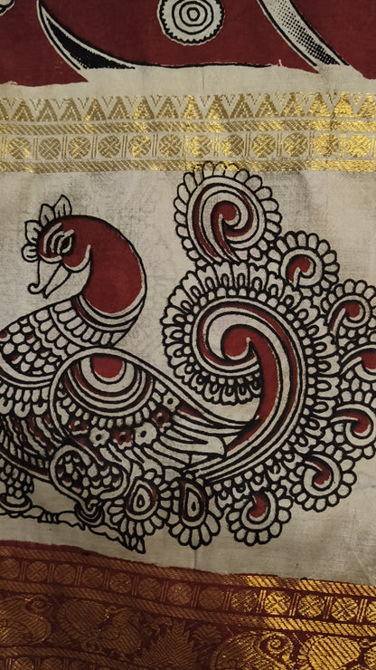 Hamsini | Bengaluru Silk | Kalamkaari Saree