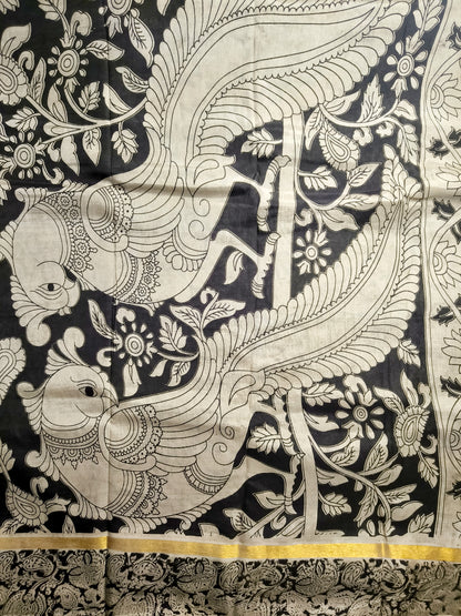 Nandini | Nellore Silk | Kalamkaari Saree
