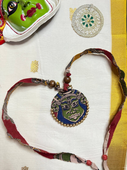 Handmade Kalamkaari Neck Piece