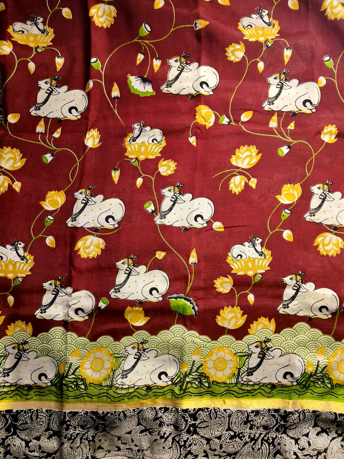 Nandini | Nellore Silk | Kalamkaari Saree