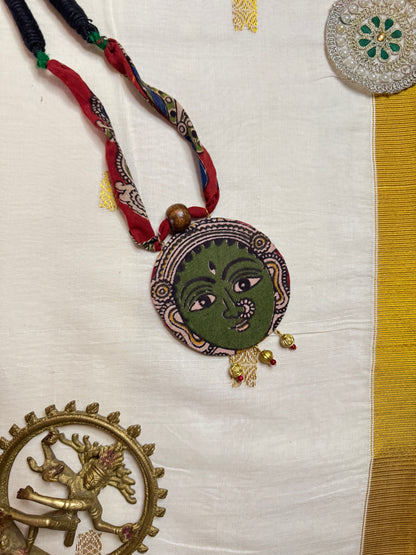 Handmade Kalamkaari Neck Piece