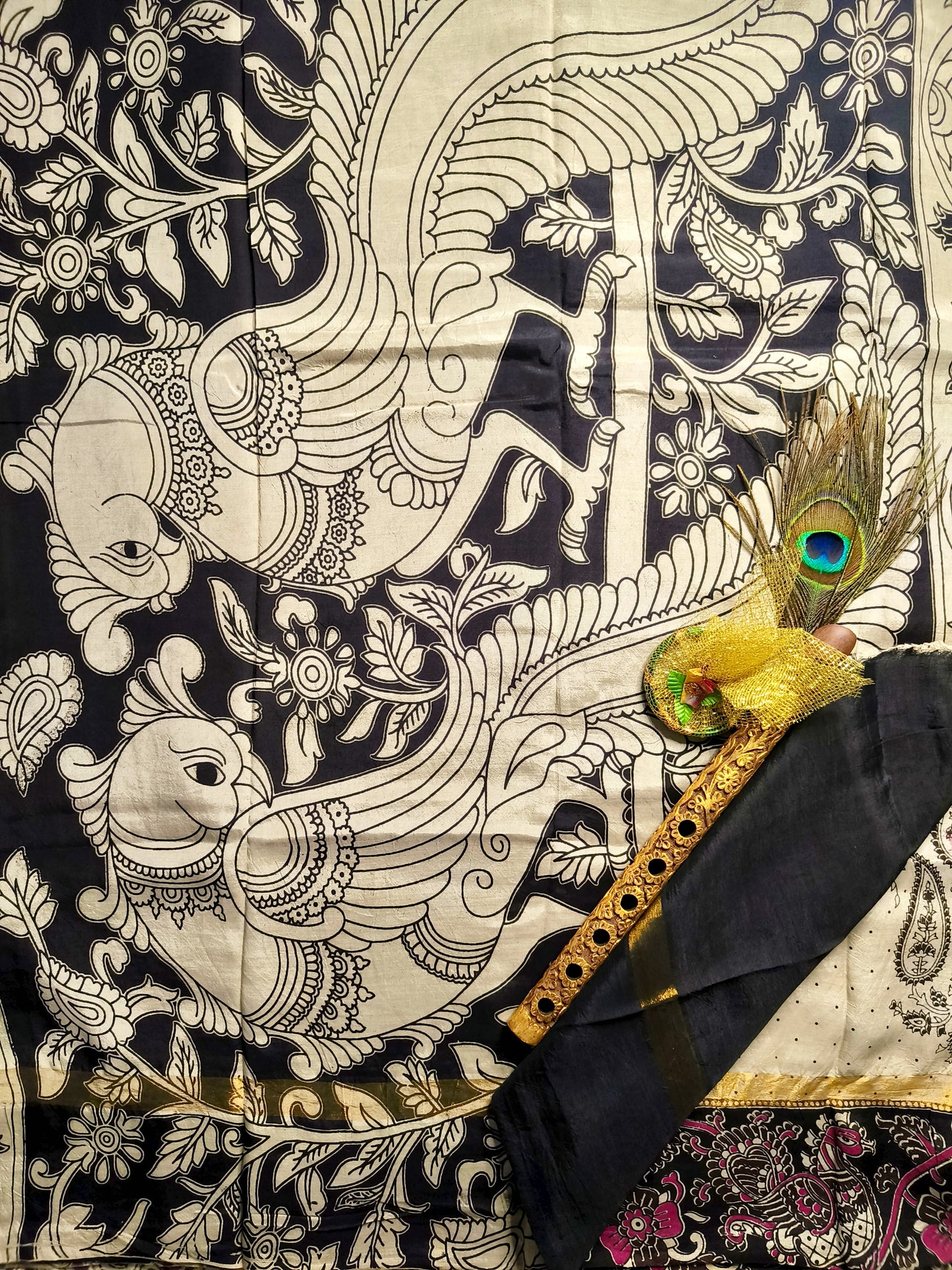 Aamra | Nellore Silk | Kalamkaari Saree