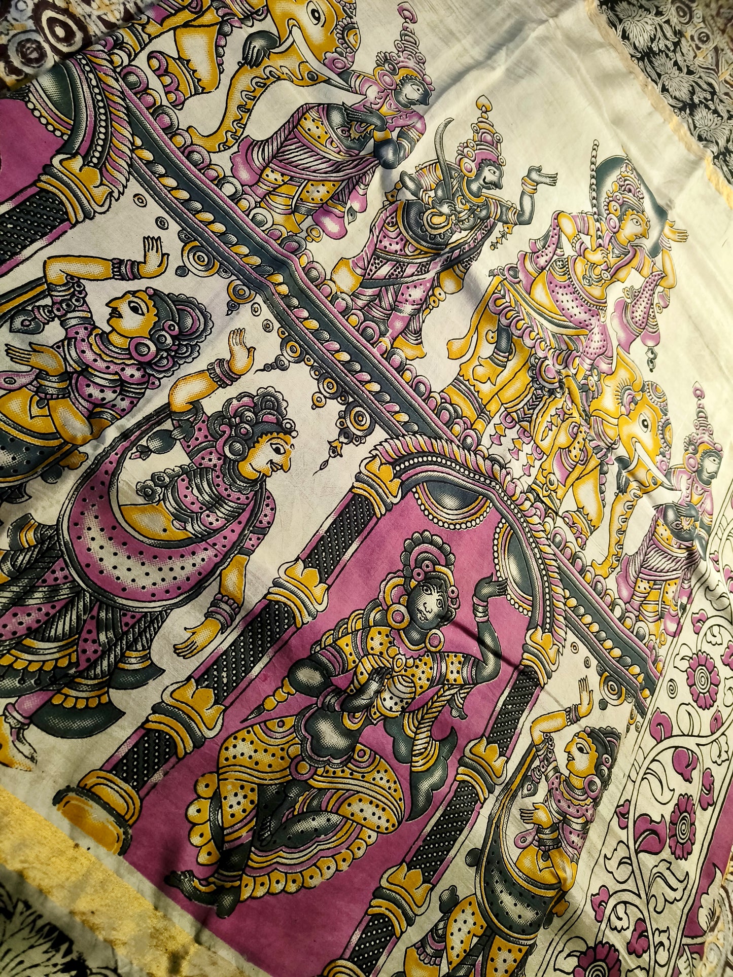 Yakshagaana | Nellore Silk | Kalamkaari Saree