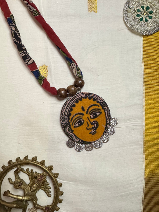 Handmade Kalamkaari Neck Piece