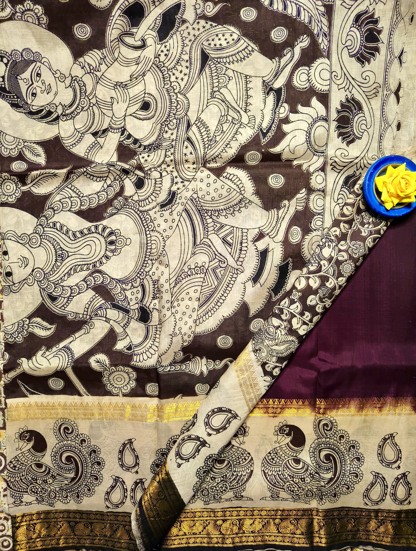 Hamsini | Bengaluru Silk | Kalamkaari Saree