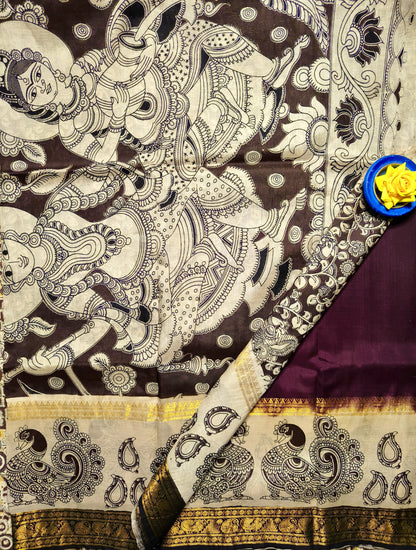 Hamsini | Bengaluru Silk | Kalamkaari Saree