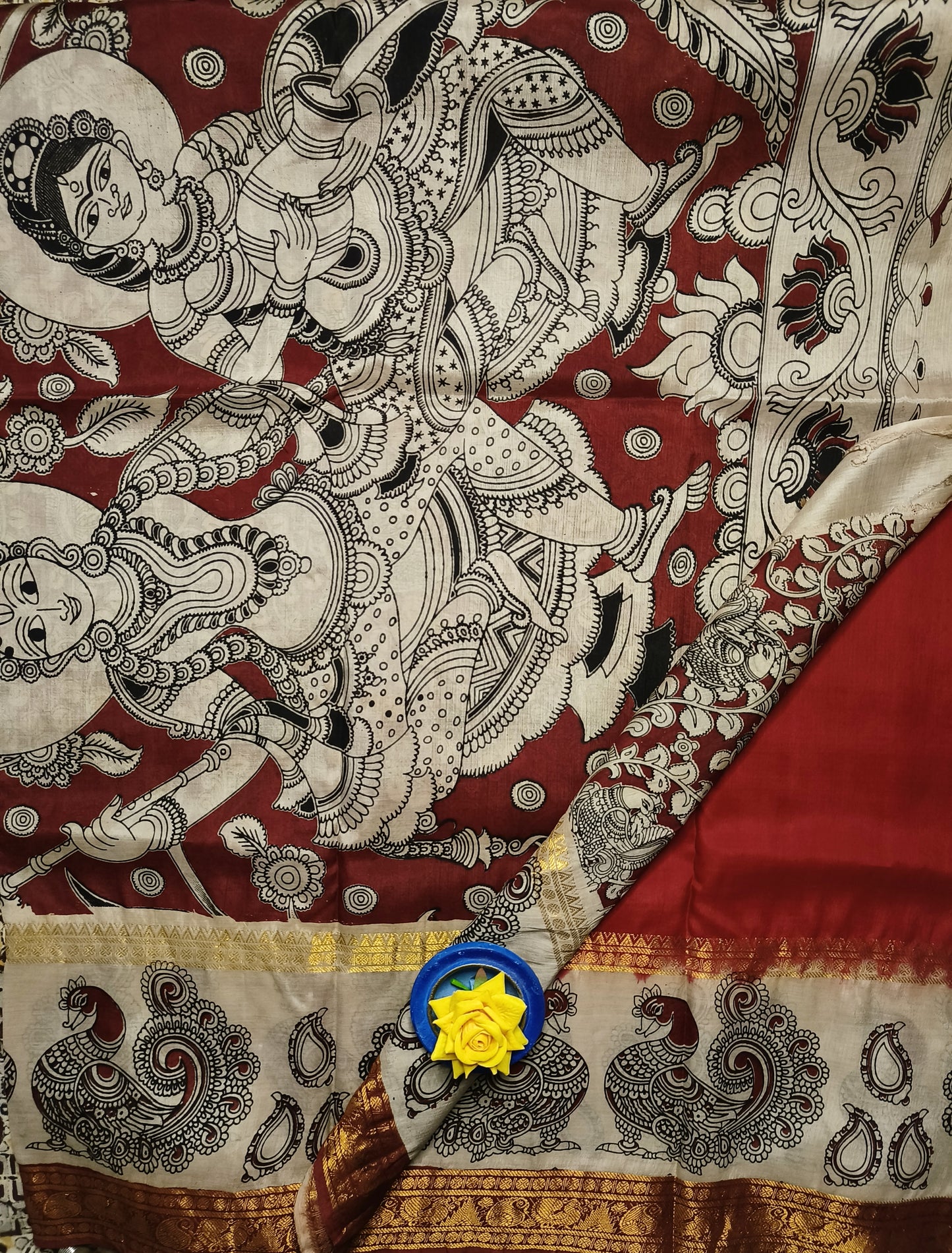 Hamsini | Bengaluru Silk | Kalamkaari Saree