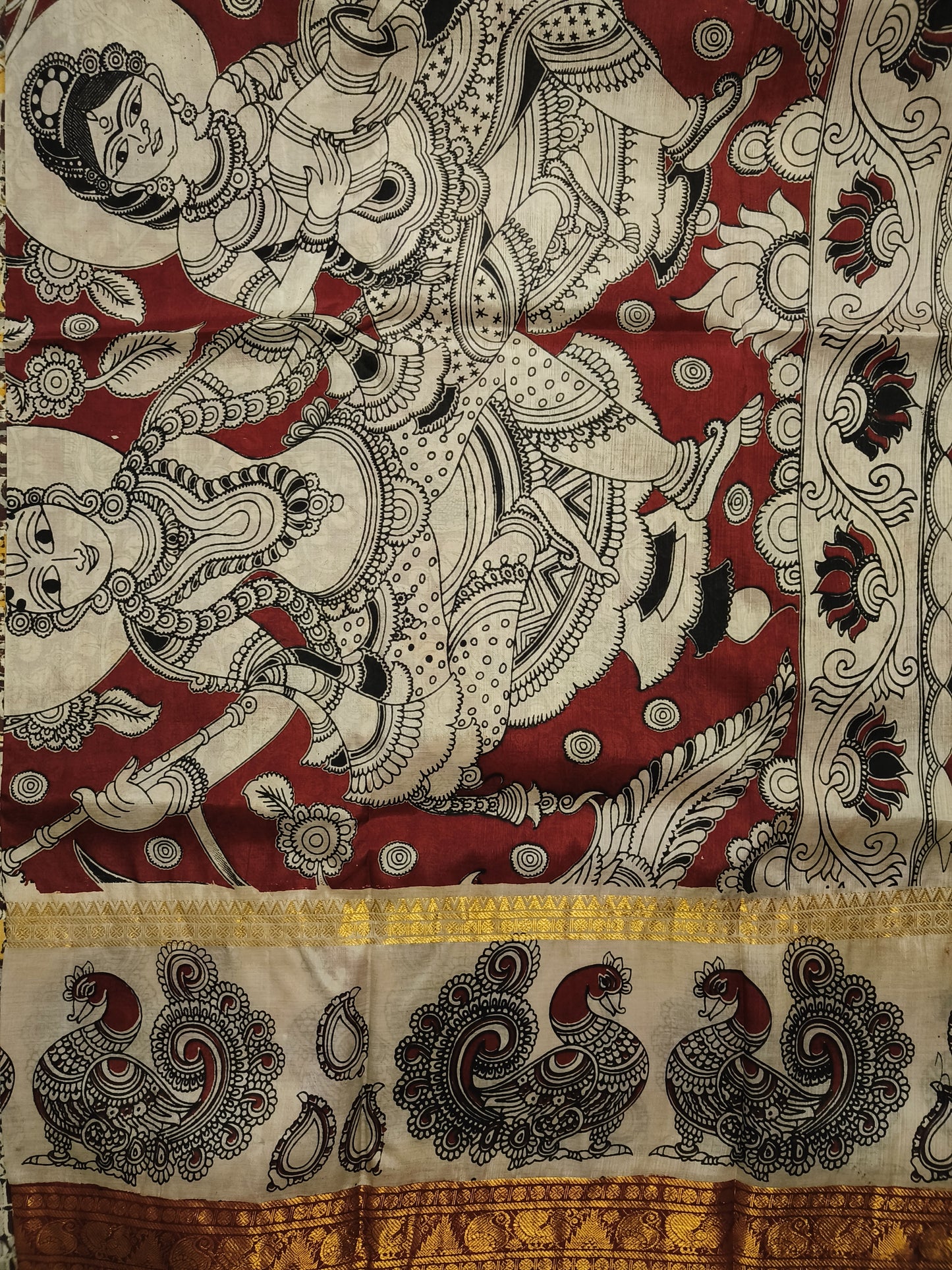 Hamsini | Bengaluru Silk | Kalamkaari Saree