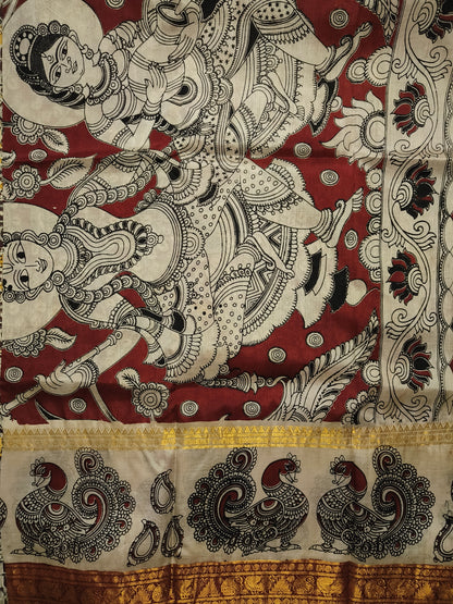 Hamsini | Bengaluru Silk | Kalamkaari Saree